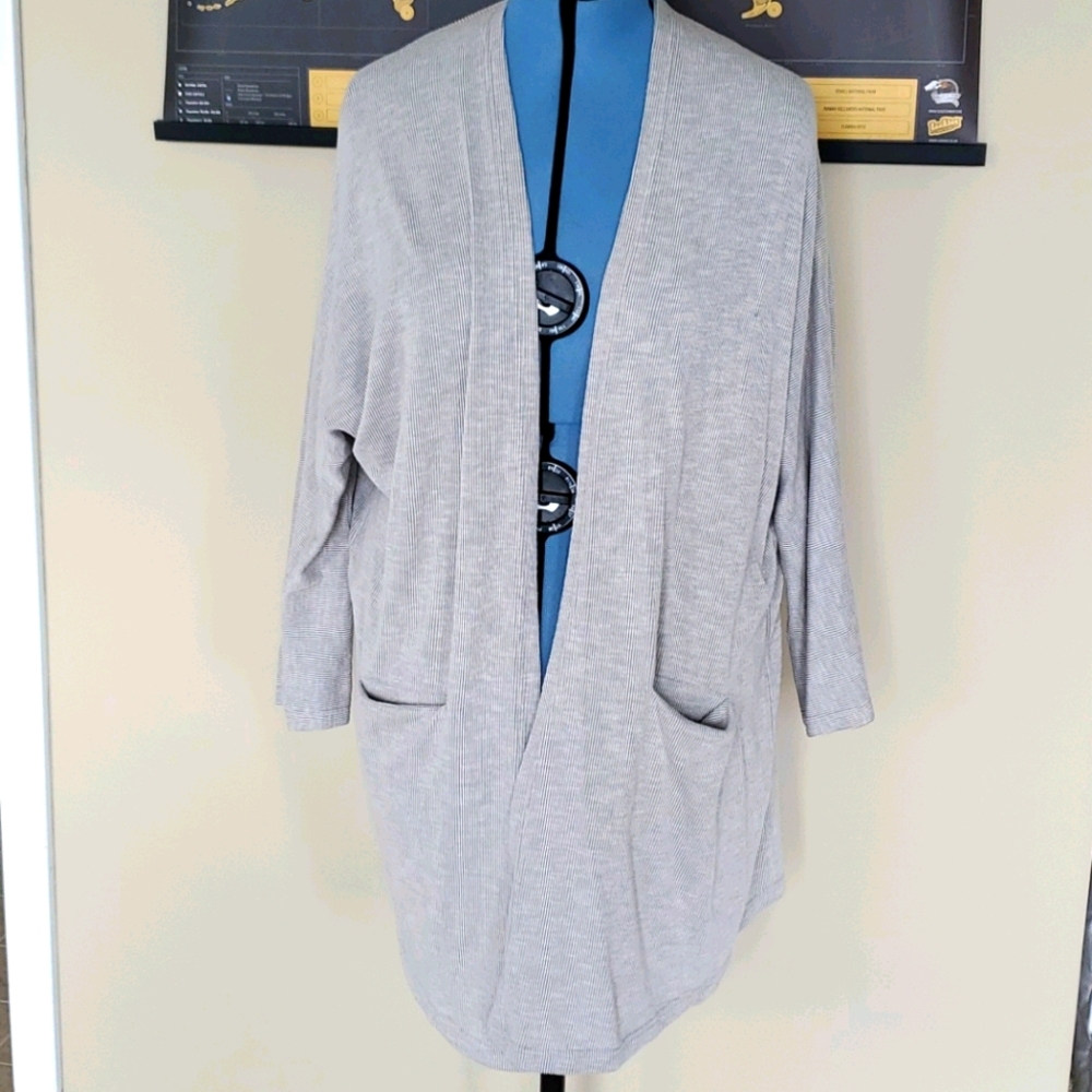 Light weight open front cardigan